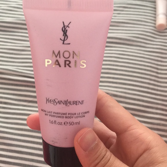 ysl mon paris lotion